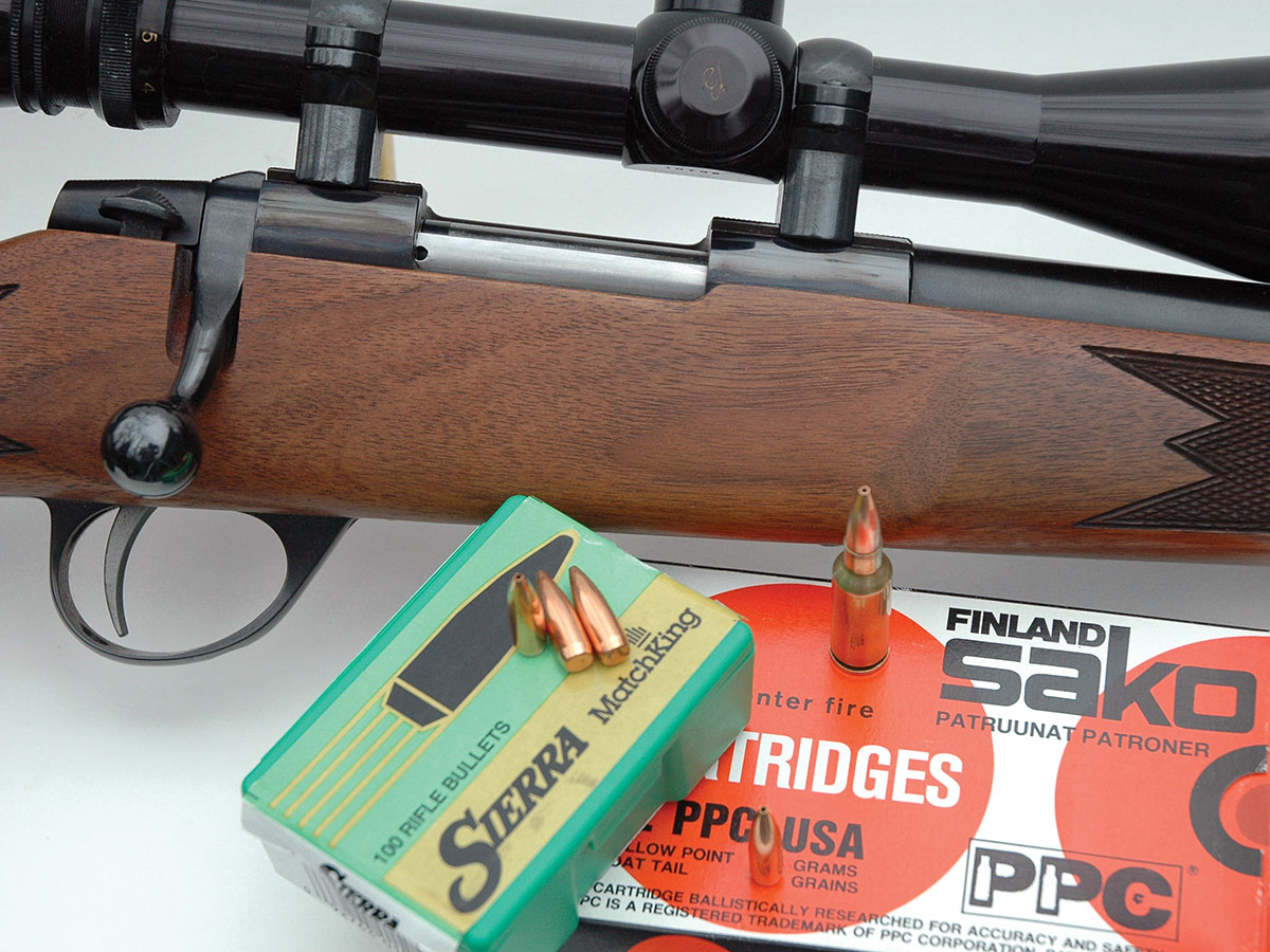 Early Sako rifles for the 22 PPC and 6mm PPC were built around a single-shot version of the A1 action. Eliminating the cutout for a magazine made it a bit more rigid than repeating versions of the same action.